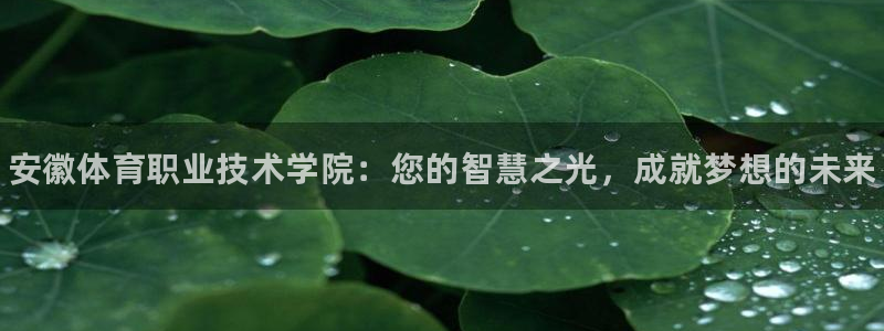 JJB竞技宝官网下载平台是正规平台吗安全吗：安徽体育职业技术