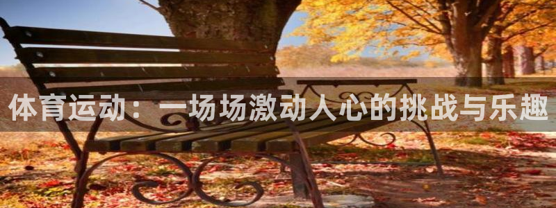 JJB竞技宝官网下载软件：体育运动：一场场激动人心的