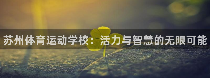 JJB竞技宝官方正版app集团E.ON：苏州体育运动学校：活